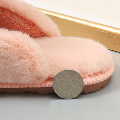 Plus Size Fuzzy House Slippers - image 8
