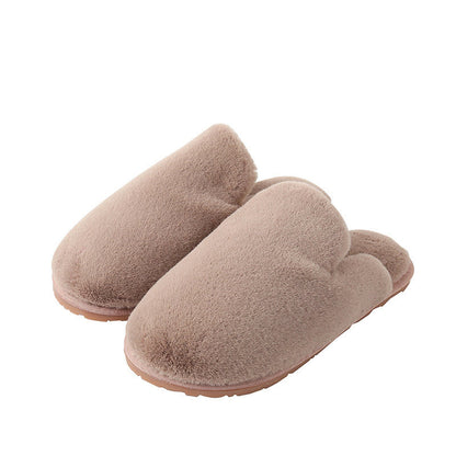 Plus Size Fuzzy House Slippers - Camel - EU42-43(US11-12) - image 14