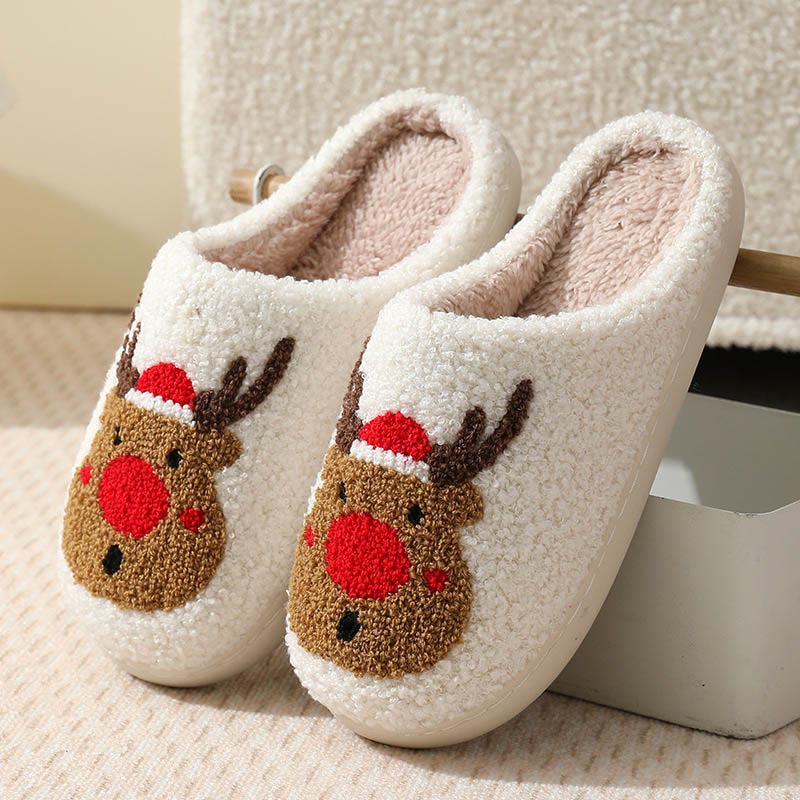 Plus Size Christmas Elements Slippers - G - EU42-43(US8.5-9) - image 6