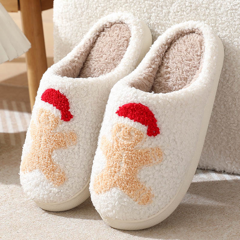 Plus Size Christmas Elements Slippers - I - EU42-43(US8.5-9) - image 8