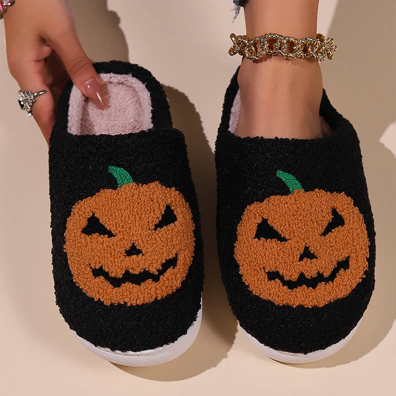 Plus Size Devil Slippers - Black - EU 42-43(US 8.5-9) - image 2