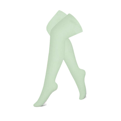 Green Series Thigh High Compression Socks(3 Pairs) - Light Green - S/M - image 7