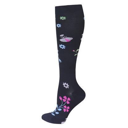 Butterfly Dragonfly Compression Socks(3 Pairs) - image 2
