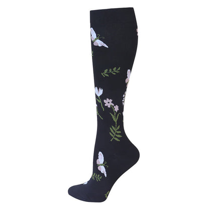 Butterfly Dragonfly Compression Socks(3 Pairs) - image 2