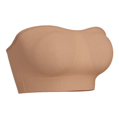 Strapless Comfort Wireless Bras(2 Packs) - Nude - 2XL - image 5