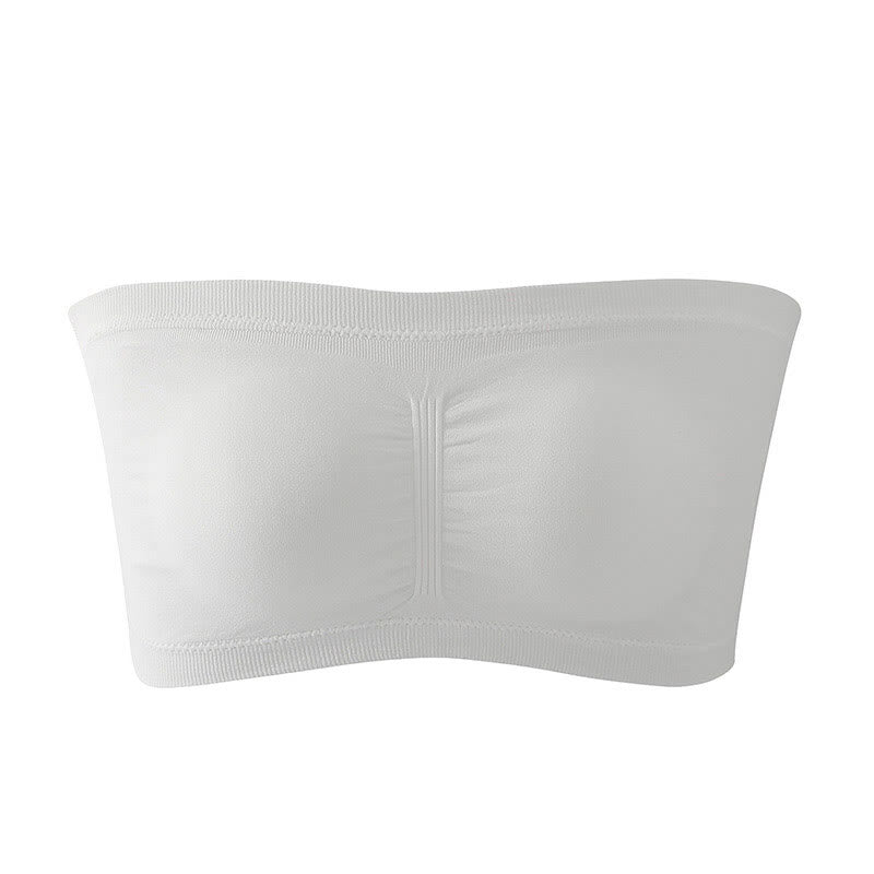 Padded Bralette Wireless Bra(3 Packs) - White - 2XL - image 6