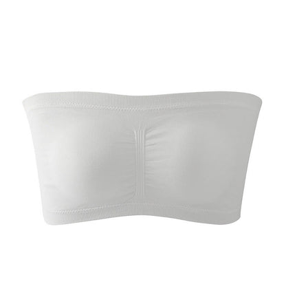 Padded Bralette Wireless Bra(3 Packs) - White - 2XL - image 6