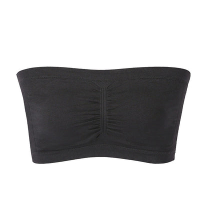Padded Bralette Wireless Bra(3 Packs) - Black - 2XL - image 10