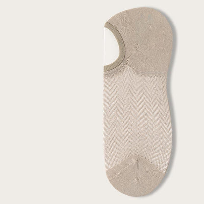 Ultra Thin No Show Socks(7 Pairs) - Apricot - EU40-44(US7-10) - image 13