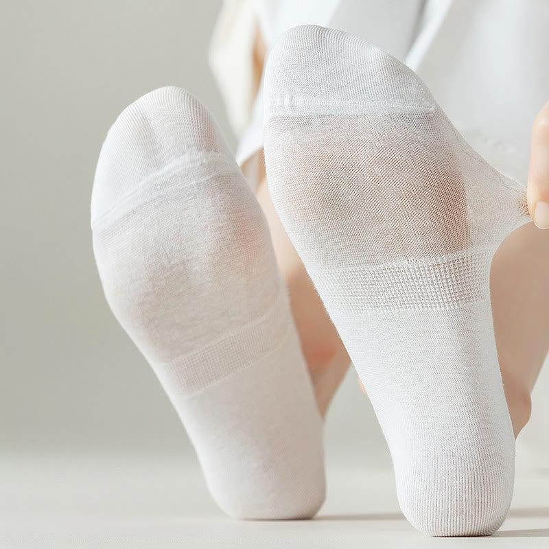 Grid Elasticity No Show Socks(8 Pairs) - image 9