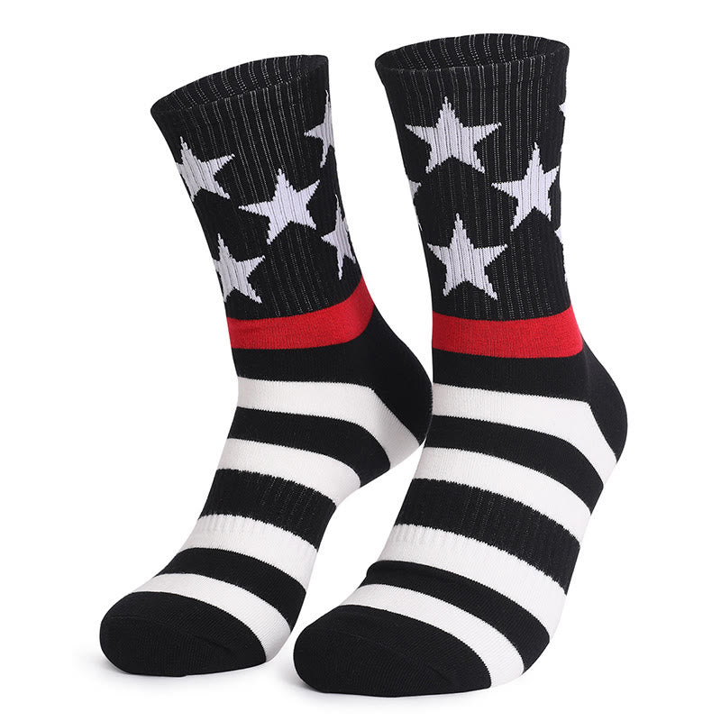 American Flag Elements Quarter Socks(4 Pairs) - image 3