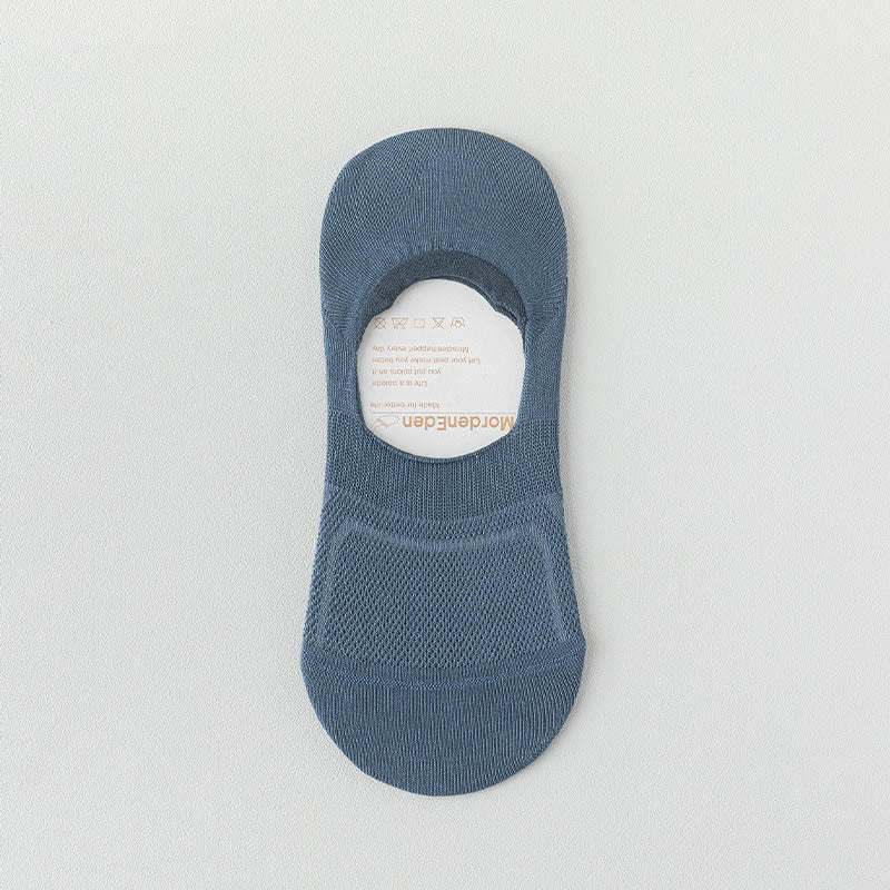 Breathable Mesh No Show Socks(8 Pairs) - Navy Blue - EU38-44(US5-10) - image 10