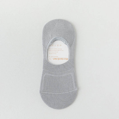 Plus Size Breathable Mesh No Show Socks(8 Pairs)
