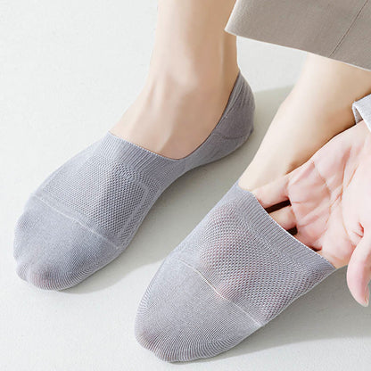 Plus Size Breathable Mesh No Show Socks(8 Pairs)