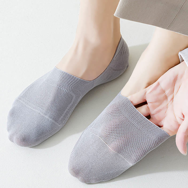 Breathable Mesh No Show Socks(8 Pairs) - image 3