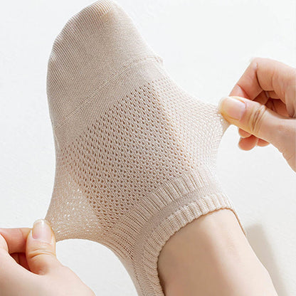 Summer Mesh No Show Socks(5 Pairs) - image 5