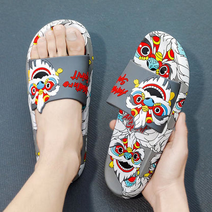 Plus Size Lion Slides(2 Pairs) - image 7