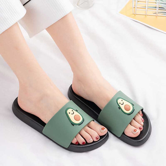 Plus Size Avocado Slides(2 Pairs) - image 0
