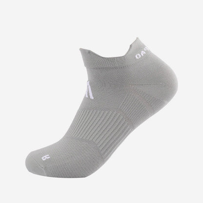Plus Size Outdoor Fitness Ankle Compression Socks(7 Pairs) - Grey - EU39-44(US6-10) - image 5