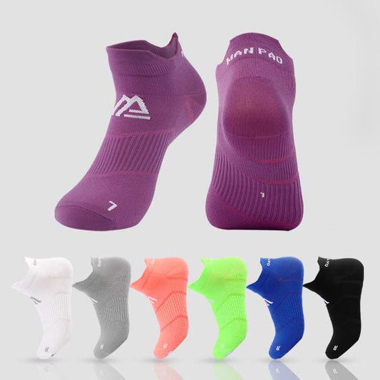Plus Size Outdoor Fitness Ankle Compression Socks(7 Pairs) - Multicolor - EU39-44(US6-10) - image 0