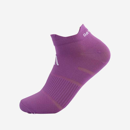 Plus Size Outdoor Fitness Ankle Compression Socks(7 Pairs) - Purple - EU39-44(US6-10) - image 6