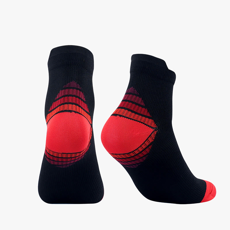 Plus Size Cushioned Athletic Ankle Compression Socks(7 Pairs) - image 1