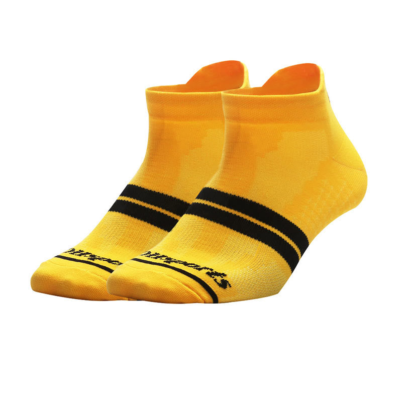 Quick Drying Ankle Compression Socks(4 Pairs) - Yellow - EU39-46(US6-12) - image 9