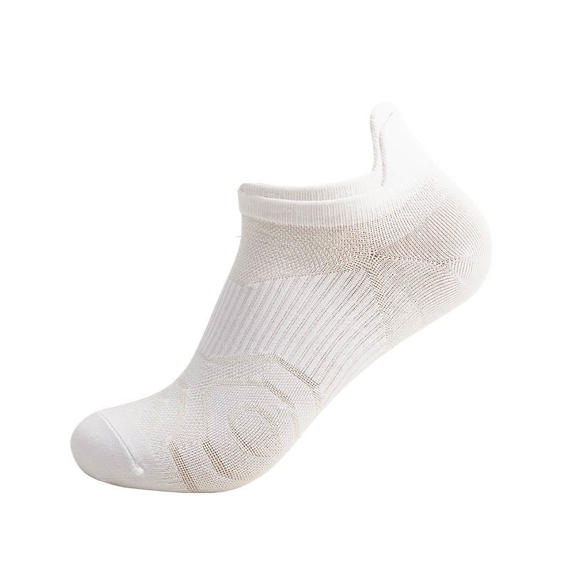 Sports Durable Ankle Compression Socks(9 Pairs) - White - EU37-44(US4-10) - image 2