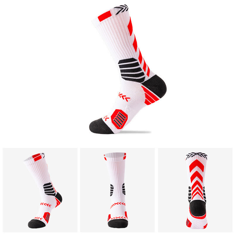 Plus Size Fashion Quarter Compression Socks(5 Pairs)