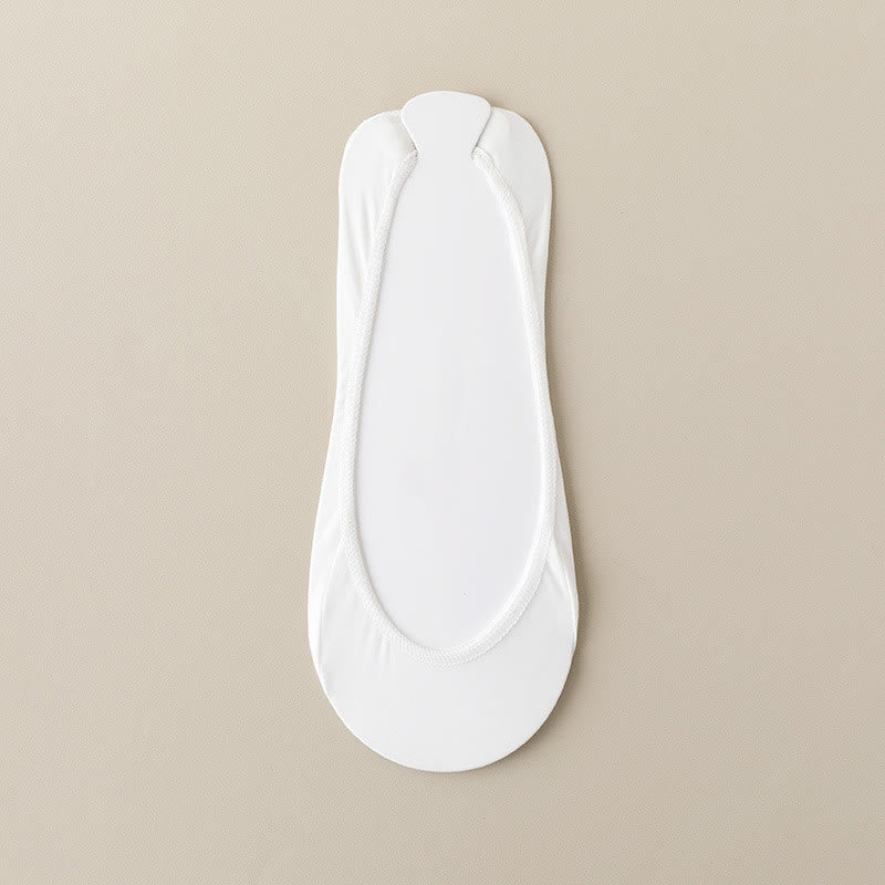 Padded Half No Show Socks(8 Pairs) - White - EU37-40(US4-7) - image 9