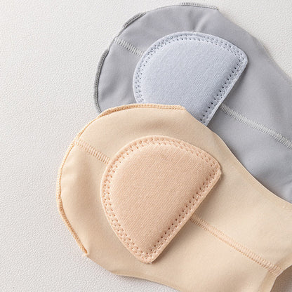 Solid Color Padded Half No Show Socks(8 Pairs) - image 8