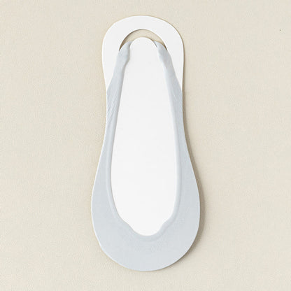 Summer Padded Half No Show Socks(6 Pairs) - Grey - EU37-40(US4-7) - image 14