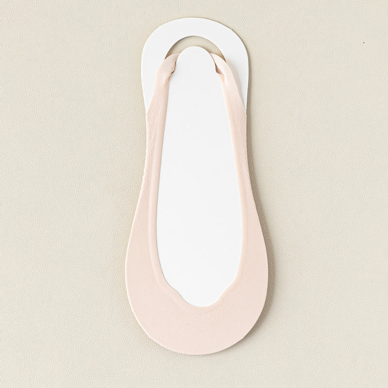 Summer Padded Half No Show Socks(6 Pairs) - Pink - EU37-40(US4-7) - image 13