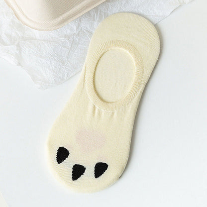 Cat Footprints No Show Socks(5 Pairs) - image 10