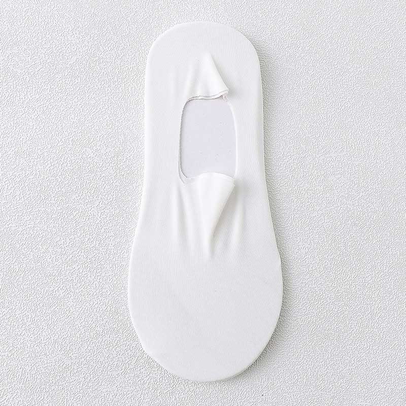 Invisible No Show Socks(5 Pairs) - White - EU37-40(US4-7) - image 8