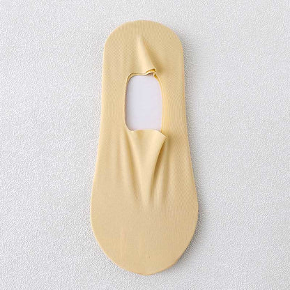 Invisible No Show Socks(5 Pairs) - Nude - EU37-40(US4-7) - image 11