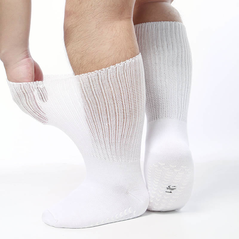 Plus Size Anti Slip Knee High Diabetic Socks(2 Pairs)