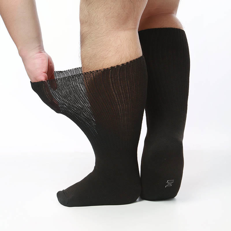 Plus Size Extra Wide Knee High Diabetic Socks(2 Pairs)