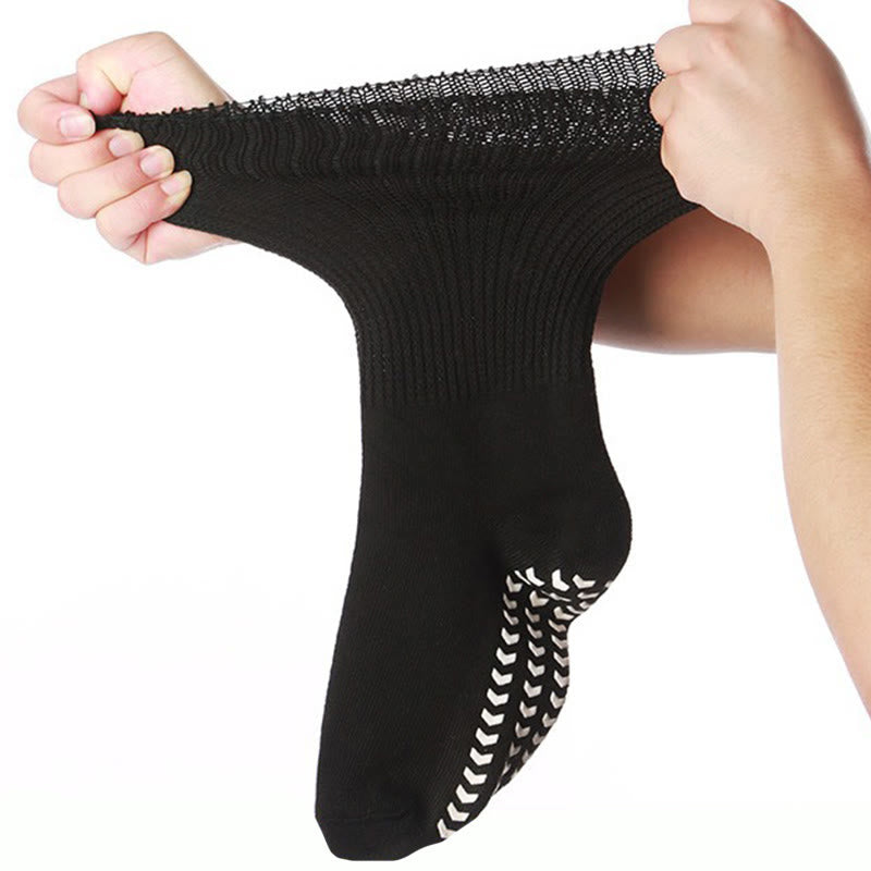 Plus Size Extra Wide Knee High Diabetic Socks(2 Pairs) - image 5