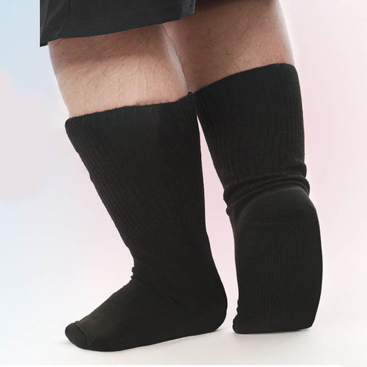 Plus Size Extra Wide Knee High Diabetic Socks(2 Pairs)