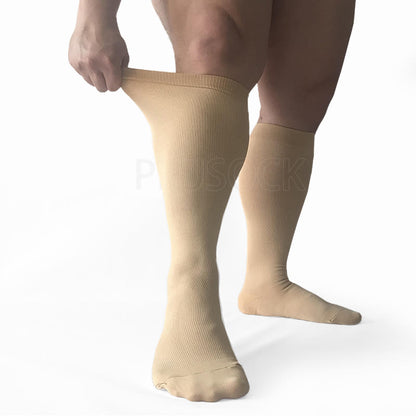 Plus Size Pure Color Compression Socks 2XL-7XL - image 8