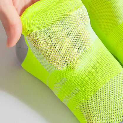 Plus Size Elasticity Mesh Ankle Compression Socks(6 Pairs) - image 4