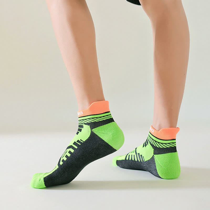 Plus Size Ethickened Bright Colors Ankle Compression Socks(5 Pairs) - image 1