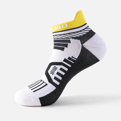 Plus Size Ethickened Bright Colors Ankle Compression Socks(5 Pairs) - White - EU40-45(US7-11) - image 10