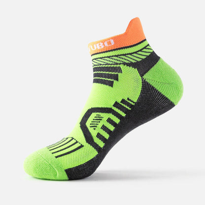 Plus Size Ethickened Bright Colors Ankle Compression Socks(5 Pairs) - Green - EU40-45(US7-11) - image 8