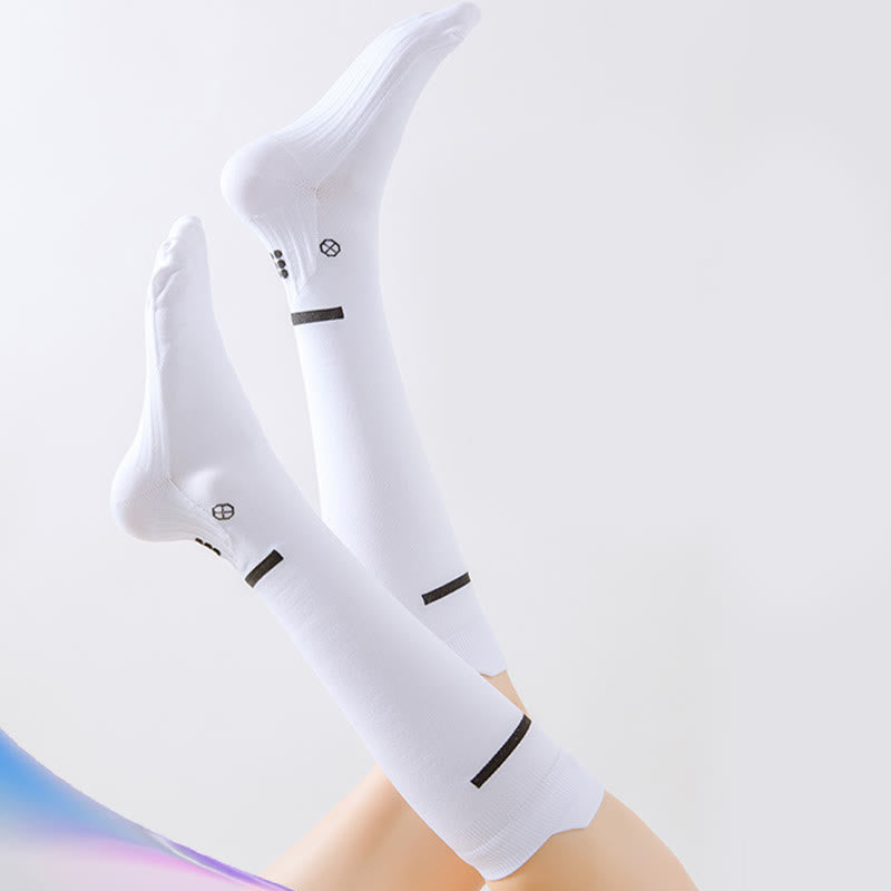 Plus Size Quick Drying Compression Socks(4 Pairs) - image 3