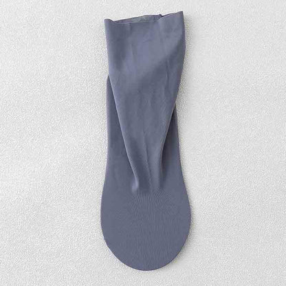 Ice Silk Quarter Socks(8 Pairs) - Blue - EU37-40(US4-7) - image 10