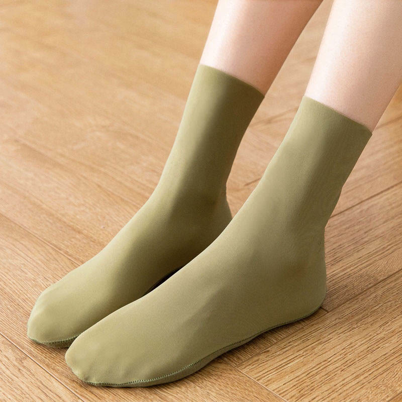 Ice Silk Quarter Socks(8 Pairs) - image 2