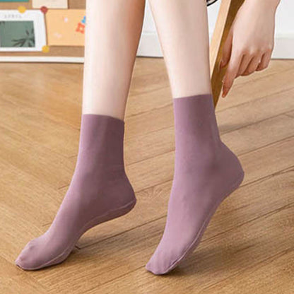 Ice Silk Quarter Socks(8 Pairs) - image 1