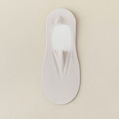 Ice Silk No Show Socks(7 Pairs) - Light Gray - EU39-46(US6-12) - image 11